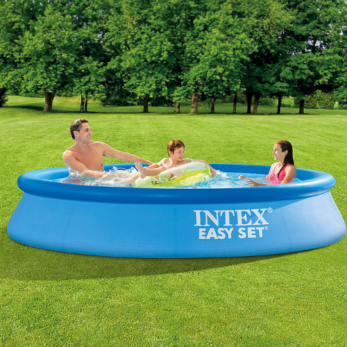 ONLY $53.99 (Reg $200) Intex Easy Set Inflatable Swimming Pool - at Best Buy 