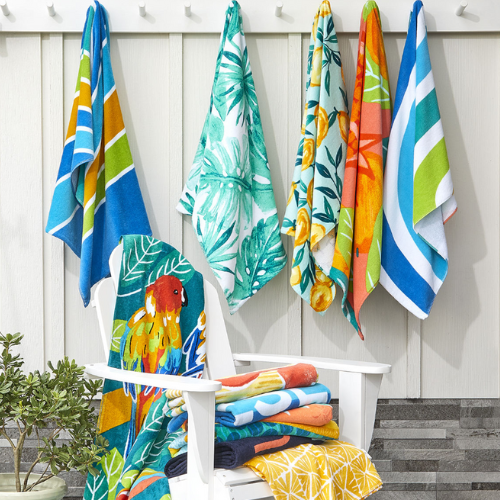 FROM $6.99 (Reg $22) Printed Beach Towels - at JCPenney 