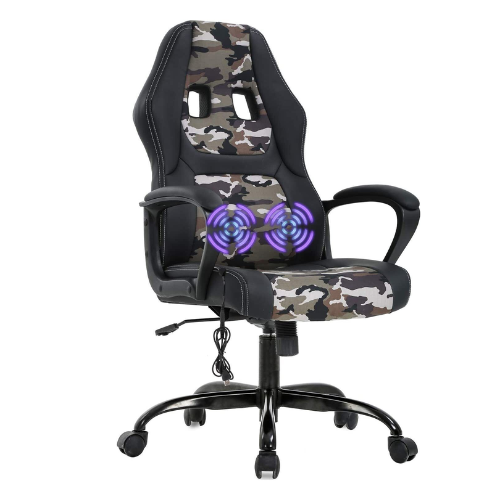 As low as $69 (Reg $160) Shipped for the Ergonomic Gaming Chair with Massage at Ebay - at Electronics 