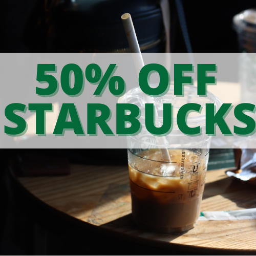 How to Score 50% Off at Starbucks on Wednesdays
