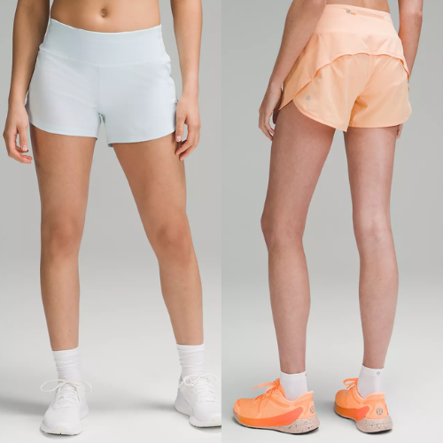Speed Up Mid-Rise Lined Short 4" ONLY $39 (Reg $58) - at Lululemon 