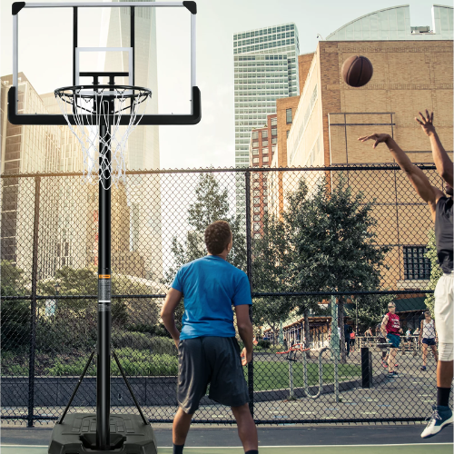 7-10ft Portable Basketball Hoop Goal ONLY $129 (Reg $411) + FREE SHIPPING - at Patio & Outdoors 