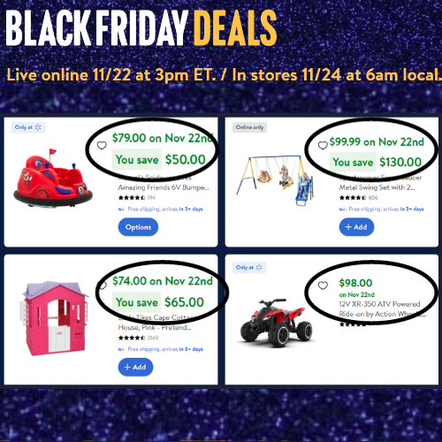 Walmart Black Friday Deals are LIVE on Nov. 22nd!