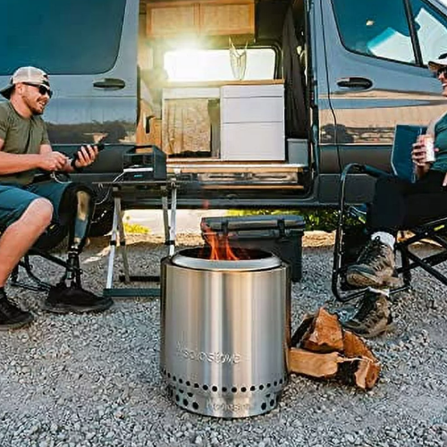 Solo Stove Ranger 2.0 with Stand, Smokeless Fire Pit. ONLY $185.49 + FREE SHIPPING - at Patio & Outdoors 