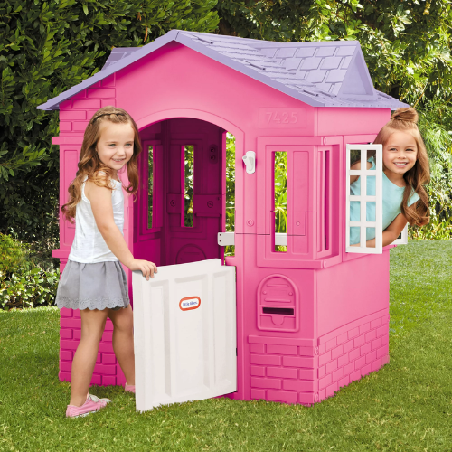 Little Tikes Cape Cottage House, Pink ONLY $74 + FREE SHIPPING! - at Patio & Outdoors 