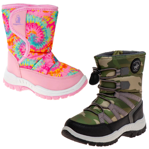 Little To Big Kid Snow Boots FROM $16.99 (Reg $40+) at Zulily - at Zulily 