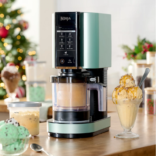 Ninja CREAMi 7-in-1 Frozen Treat Maker w/ Extra Pints ONLY $159 + FREE SHIP at QVC - at QVC 