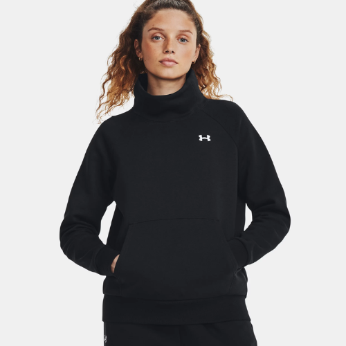 Women's UA Rival Fleece Funnel Neck ONLY $24.28 + FREE SHIP at Under Armour Outlet - at Under Armour 