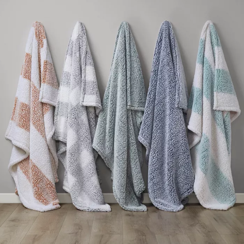 ALPINE VALLEY Cozy Sherpa Throw, 50" x 60" ONLY $9.99 (Reg $30) at Macy's - at Macy's 