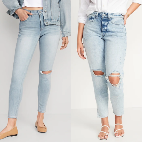 Womens High Waisted Jeans ONLY $13.97 (Reg $55) at Old Navy - at Old Navy 