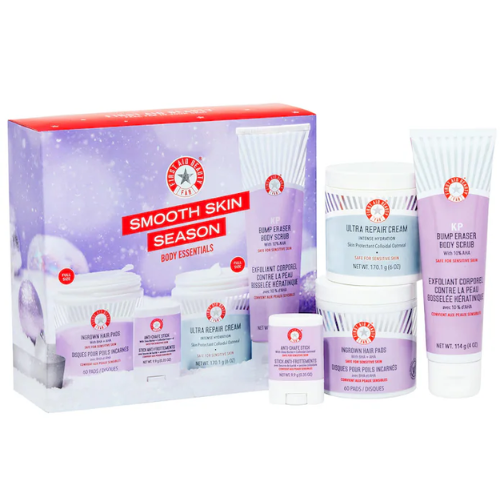 First Aid Beauty Smooth Skin Season Body Essentials Holiday Gift Set ONLY $39 (Reg $118) at Sephora - at Beauty 