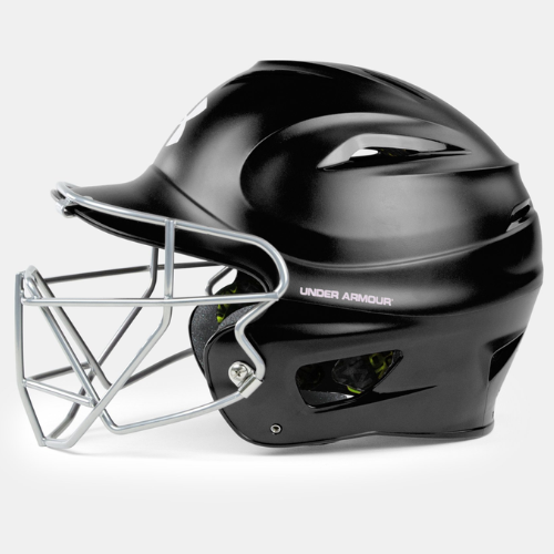 Adult UA Classic Baseball Caged Batting Helmet ONLY $27.98 + FREE SHIP at Under Armour - at Under Armour 