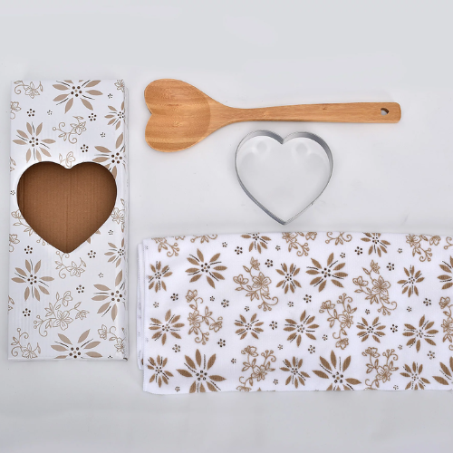 Temp-tations Spatula, Towel, and Cookie Cutter Set ONLY $9.99 (Reg $21) at QVC - at Household