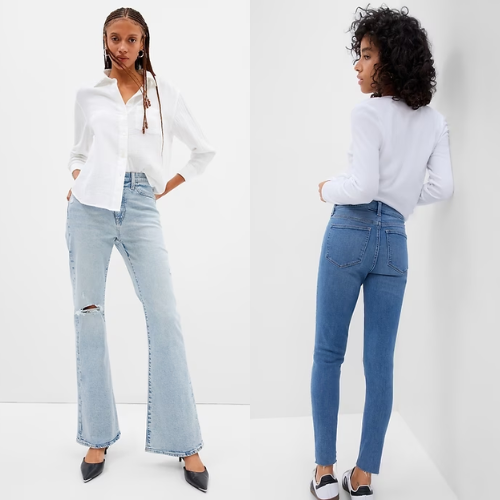 Women's Jeans FROM $8 (reg $59.99) at Gap Factory - at Apparel