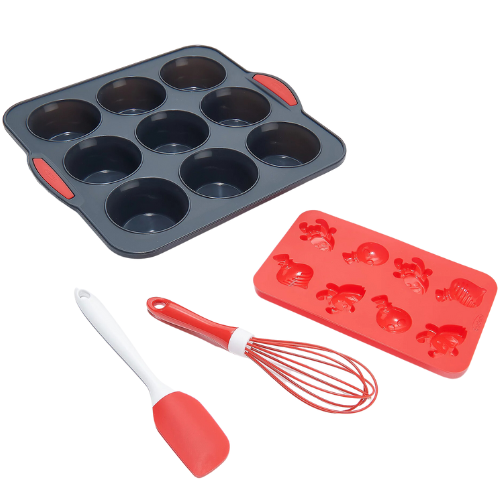4-Piece Holiday Cooking Set with Candy Mold at QVC - at Health 